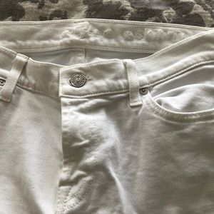 7 for all Mankind - White Skinny Jeans